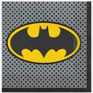 Batman Napkins | Batman Party Supplies | Batman Super Hero Justice League Party