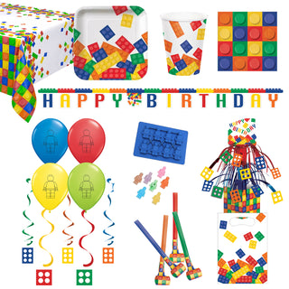 Deluxe Lego Blocks Party Pack for 8 - SAVE 15%