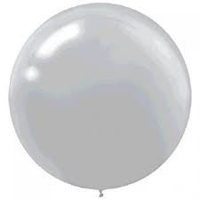 Amscan | Silver 60cm Giant Balloon | Silver Party Supplies NZ