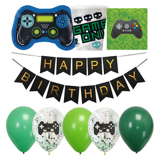 Gaming Party Essentials for 8 - 38 Pc - SAVE 10%