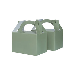 Five Star | Eucalyptus Mini Lunch Boxes | Sage Green Party Supplies NZ