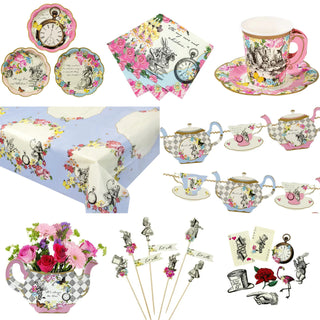 Talking Tables | Alice in wonderland Party Pack | Alice in wonderland Party Supplies NZ