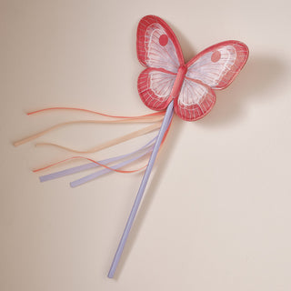 Ginger Ray | Red & Lilac Butterfly Wand | Butterfly Party Supplies NZ