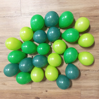 Green Mini Balloons - 25 Pkt