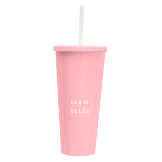 Ginger Ray Hen Party Team Bride Straw Cup