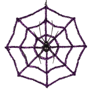 Giant Tinsel Spiderweb | Halloween Decorations NZ