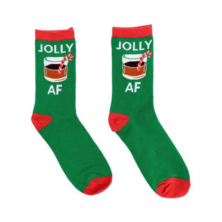 Jolly AF Christmas Socks | Secret Santa Gifts NZ