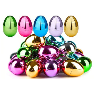 Metallic Fillable Hollow Easter Eggs | Easter Supplies NZ