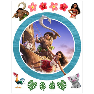 Moana 2 Edible Cake Image | Moana Party Supplies NZ