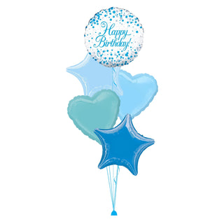 Custom Printed & Plain Foil Balloon Bouquet | Helium Balloons Wellington NZ