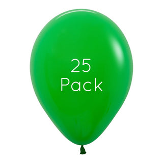 Sempertex | Shamrock Green Balloons 25 Pack | Green Party Supplies NZ