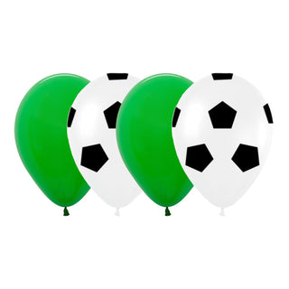 Soccer Ball & Green Balloons | Soccer Party Supplies NZ