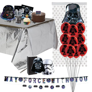 Star Wars Theme Birthday Party Decorations Cup Plate Napkins Cake
