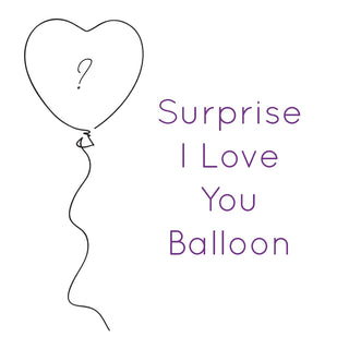 Surprise I Love You Foil Balloon