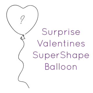 Surprise Valentine's Day SuperShape Balloon