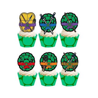 Teenage Mutant Ninja Turtles Cupcake Kit | Teenage Mutant Ninja Turtles Party Supplies NZ