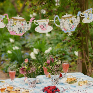 Alice in Wonderland Party Decorations | Alice in Wonderland Bunting Banner | Alice in Wonderland Tea Party Decoration