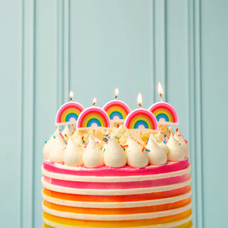 Rainbow Party Candles | Unicorn Candles | My Little Pony Candles | Rainbow Bright Birthday Supplies 