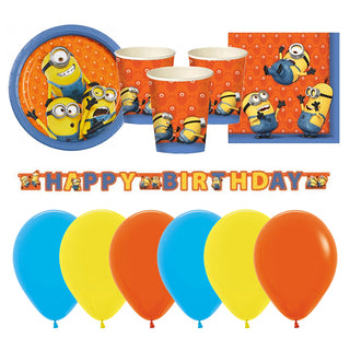 Minions Party Essentials for 8 - SAVE 60%