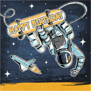 Space Skater Napkins | Space Party Supplies NZ | Skating Party NZ