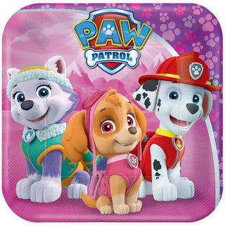 Paw Patrol Girls Lunch Plates | Paw Patrol Party Supplies NZ