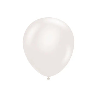 Tuftex | 43cm Giant Sugar Pearl White Balloon | White Party Supplies NZ