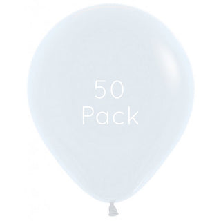 White Latex Balloon | Giant Balloons | 45cm White Balloon 