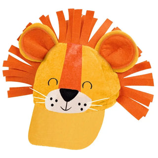 Amscan | get wild lion fabric hat | jungle & safari party supplies