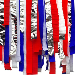 Red White Blue Streamer Kit | 4th of July Party Supplies NZ