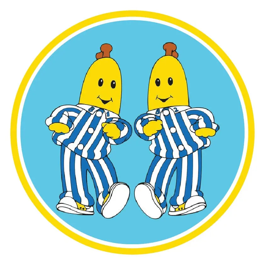 Bananas in Pyjamas Edible Cake Image – Build a Birthday NZ