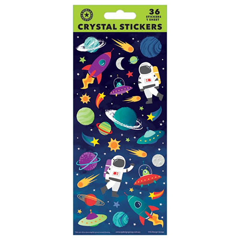 Space Crystal Stickers | AD024