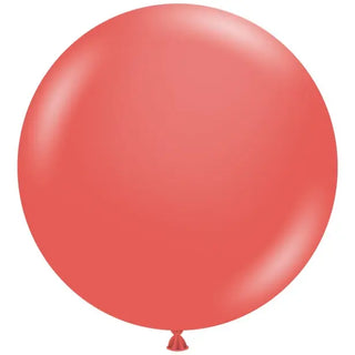 Tuftex | 90cm Giant Aloha Coral Balloon | Coral Party Supplies NZ