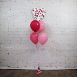 Unknown | heart balloon bouquet | valentines party supplies