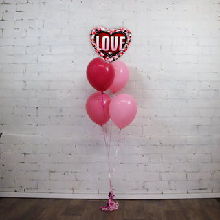 Unknown | love heart shaped balloons | valentines party supplies