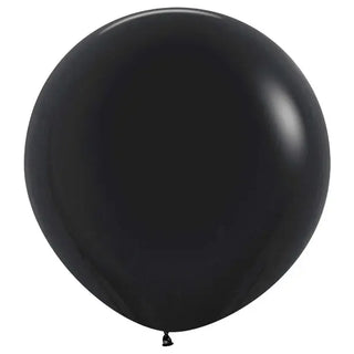 Giant Black Balloon - 90cm