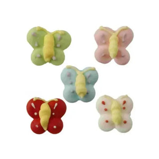 GoBake | Edible Butterfly Dec-Ons set of 5 | Butterfly Party Supplies 