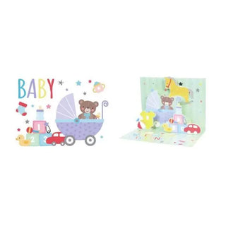 Artwrap / Babycard-paperpopupcard / Gift Card