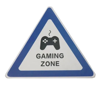 unknown | gaming zone sign | Gaming party supplies nz
