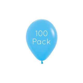 Blue Mini Balloons - 100 Pkt