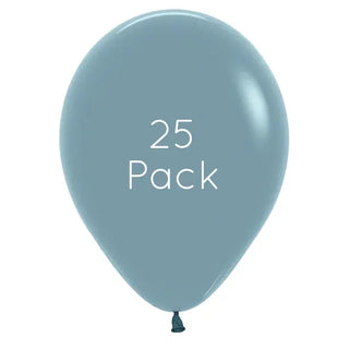 Pastel Dusk Blue Balloons | Blue Party Supplies NZ