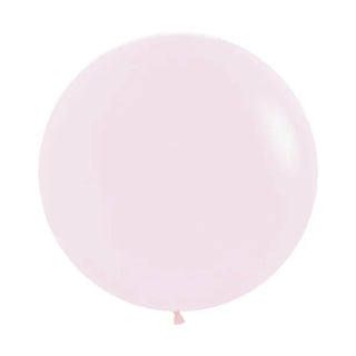 Giant Pastel Matte Pink Balloon - 60cm