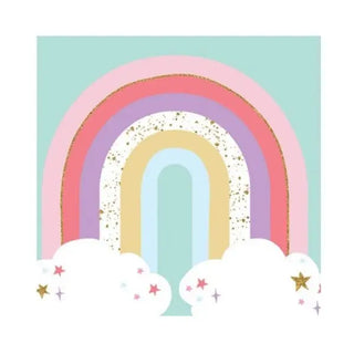 Pastel Rainbow Napkins | Pastel Rainbow Party Supplies NZ