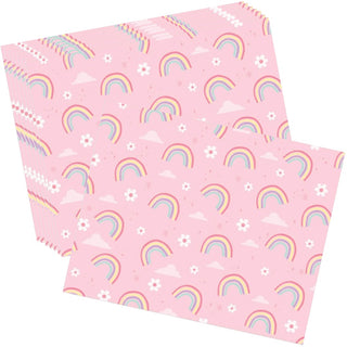 Rainbow Grease Proof Paper - 8 Pkt