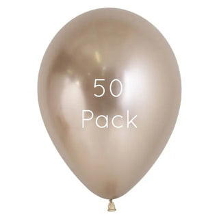 Sempertex | Reflex Champagne Balloons | Gold Party Supplies NZ