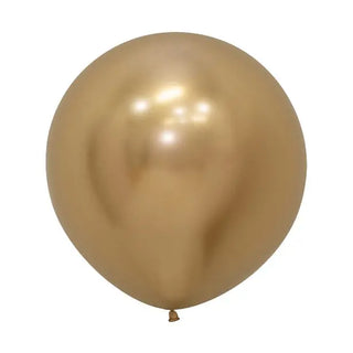 Giant Reflex Gold Balloon - 60cm