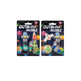 Unknown | Outer Space Eraser Set | Space Party supplies NZ