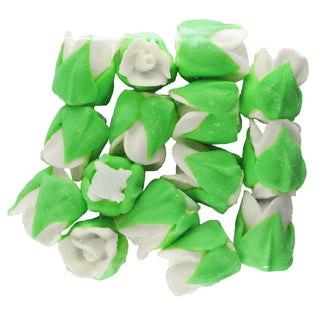 White Rose Bud Edible Icing Decorations