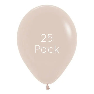 White Sand Balloons - 25 Pkt